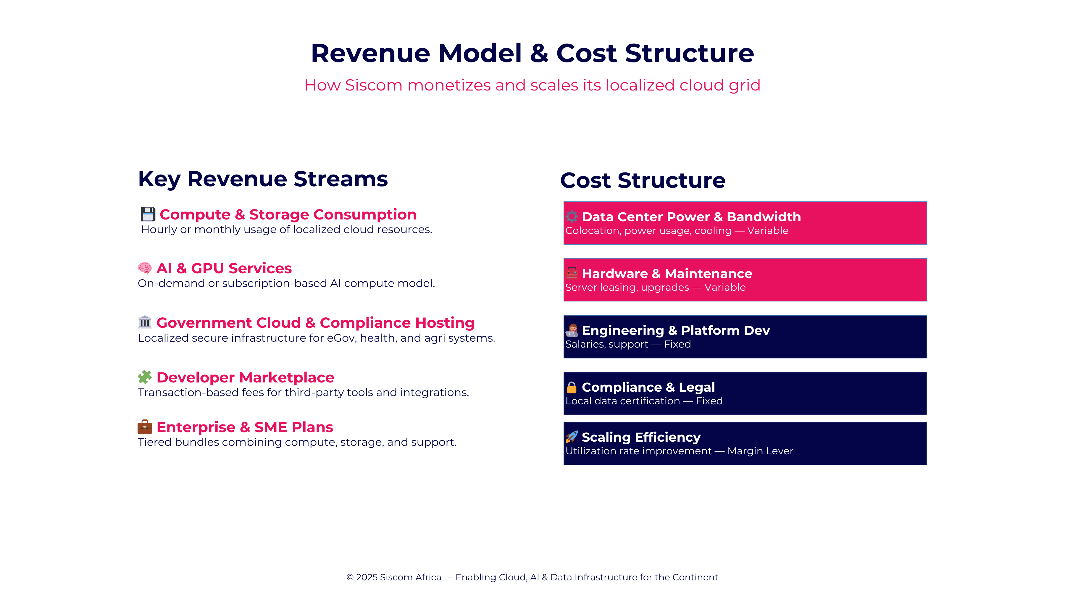 Business Model and Revenue Streams